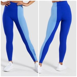 Gymshark Blue Duo leggings
